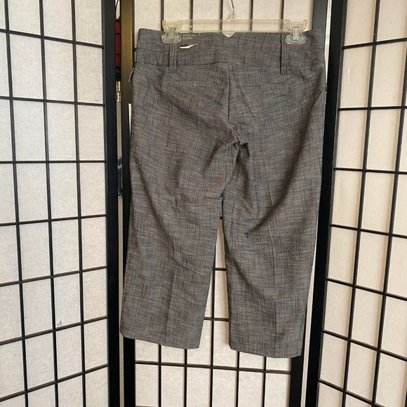 NWT Style that Works by Vanity Gray Shorts Capris Cropped Pants Size 3 - Picture 2 of 6